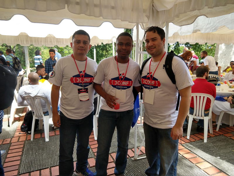 Eudris Cabrera, Miguel Useche and Hillmer Chona
